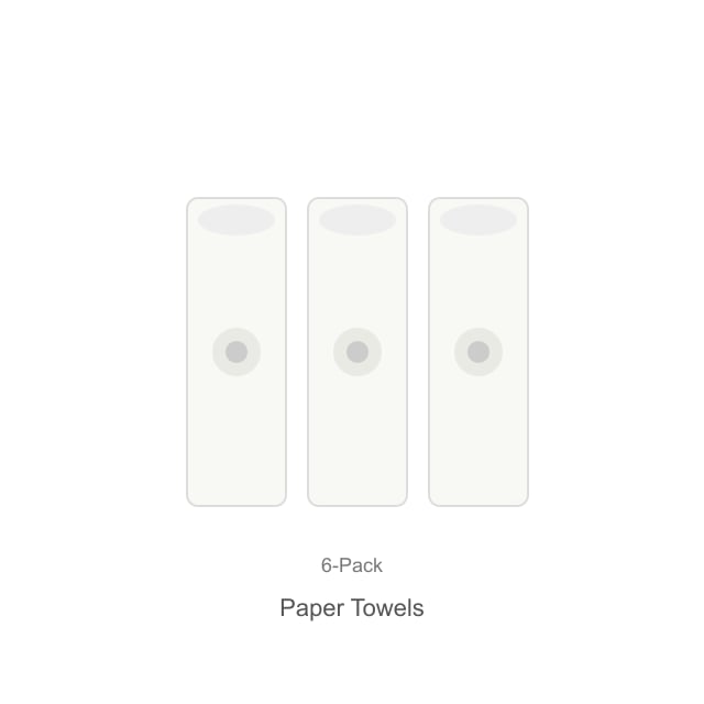 Paper Towels 6-Pack
