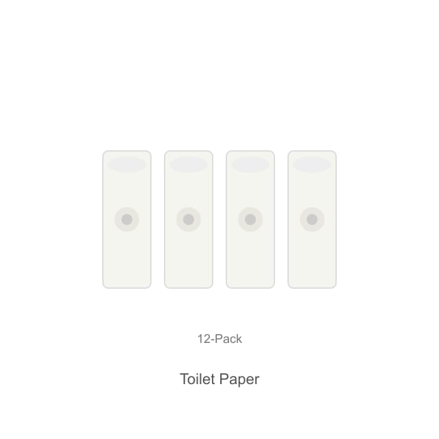 Toilet Paper 12-Pack