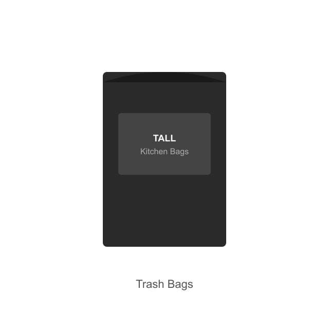 Trash Bags Tall Kitchen